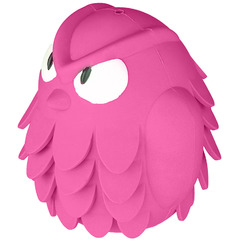 Игрушка Mr.Kranch для собак Сова 13 см розовая с ароматом бекона MKR000224 фото 11