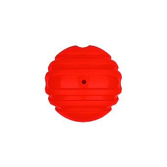 Игрушка Mr.Kranch для собак Мяч 6,5 см красный с ароматом бекона MKR000115 фото 1